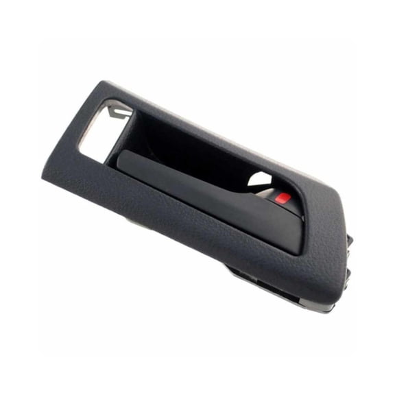 KarParts360 For Pontiac G8 2008 2009 Interior Door Handle Passenger Side | Rear | Plastic | Textured Finish | Black | Clip-On And Screw On Attachment Type | Lockable | Replacement For 92173772