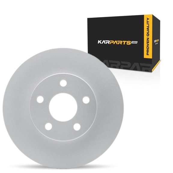 KarParts360 For Pontiac Grand Prix 1997-2003 Brake Rotor | Rear | Cast Iron | Rotors Only Design | Solid | Plain Rotor Style | 118 Millimeters / 4.65 Inches Bolt Circle | 5 Lug Holes