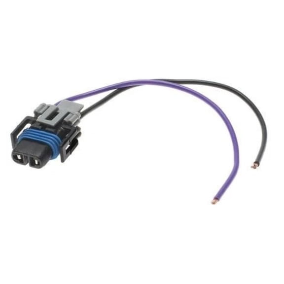 KarParts360 For Pontiac Sunbird 1990 91 92 93 1994 Electrical Connector | Plastic | Metal Contact Terminal | Blade Terminal | Push On Attachment Method | Oval Connector | 1 Male Connector