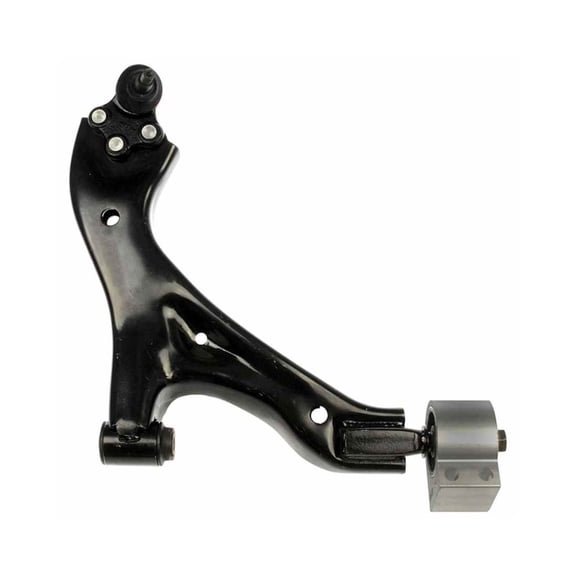 KarParts360 For Pontiac Torrent 2006 2007 2008 2009 Control Arm And Ball Joint | Rubber Bushing Material | Threaded Ball Joint Stud | Black | Casting/Forged Control Arm | For 15142360, 15213472