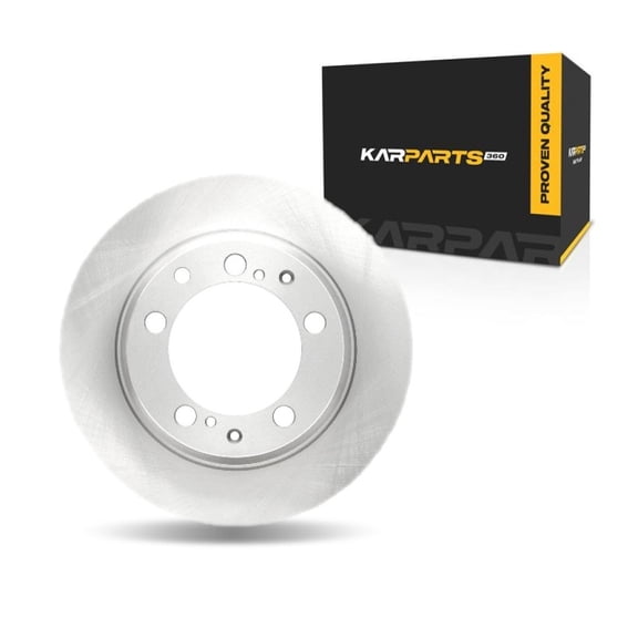 KarParts360 For Porsche 911 1990 91 92 93 1994 Disc Brake Rotor | Rear | Vented Type | 299 Millimeters/11.77 Inches Outside Diameter | 5 Stud/Lug Hole