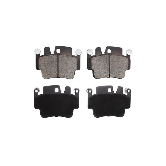 KarParts360 For Porsche Boxster 2000 01 02 03 2004 Brake Pads | 16.1 Millimeters / 0.63 Inches Inner Pad Overall Thickness | 121.3 Millimeters / 4.78 Inches Inner Pad Width