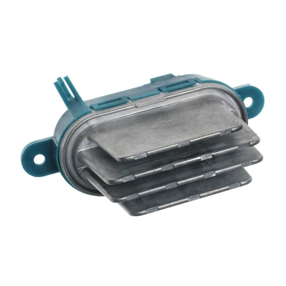 CarLights360 For Porsche Cayenne 2008 2009 2010 HVAC Blower Motor Resistor | Plastic, Metal | Green, White | Electronic Coil Type | Blade Terminal | Screw Attachment | Female Connector | For 7L090752