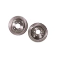 thumbnail image 1 of KarParts360 For Porsche Cayenne 2008-2018 Brake Discs Rear, Driver And Passenger Side | Pair | Cast Iron Disc Material | Natural Disc Finish | Plain Surface Disc Design | Vented Disc | 5 Lugs, 1 of 7