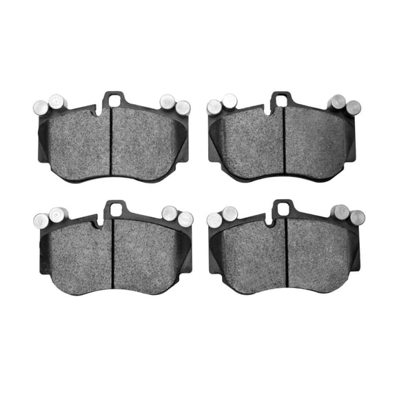 KarParts360 For Porsche Cayenne 2009 2010 Disc Brake Pads | Low Metallic Friction | Electronic Pad Wear Sensor | 176 Millimeters / 6.93 Inches Inner and Outer Pad Width