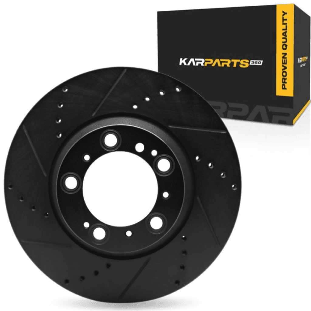 KarParts360 For Porsche Panamera 2010-2023 Brake Rotor | Black | 26 ...