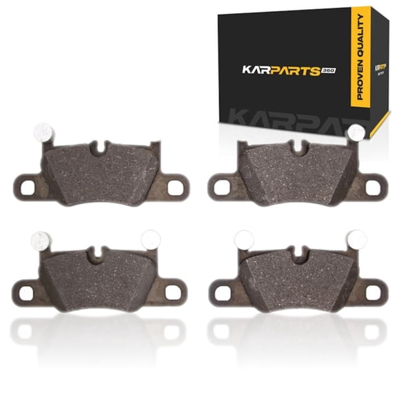 KarParts360 For Porsche Panamera 2017 2018 2019 Disc Brake Pads | 82.3 Millimeters / 3.24 Inches Inner Pad Height | 187.5 Millimeters / 7.38 Inches Inner Pad Width