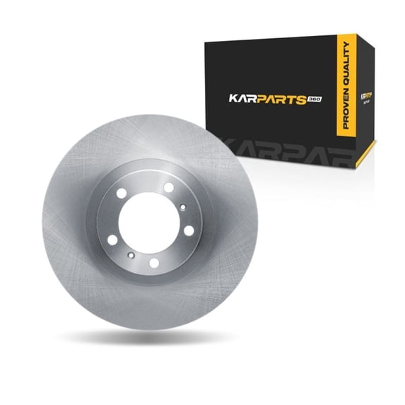 KarParts360 For Porsche Taycan 2020 21 22 23 2024 Disc Brake Rotor Driver Side | Front | Vented Type | Cast Iron Material | Vented Type | 360 Millimeters/14.17 Inches Outside Diameter