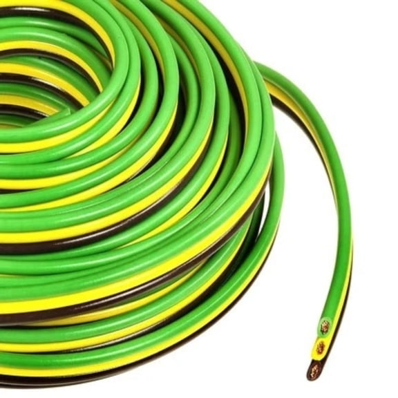 KarParts360 Primary Wire | Thermoplastic | Brown, Green, Yellow | Parallel bonded - 3 conductor - copper Conductor