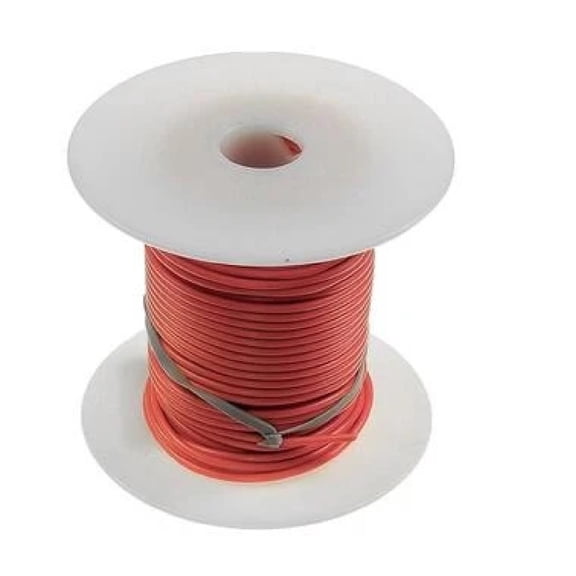 KarParts360 Primary Wire | Vinyl | Orange | Copper Conductor | 16 ga. Gauge