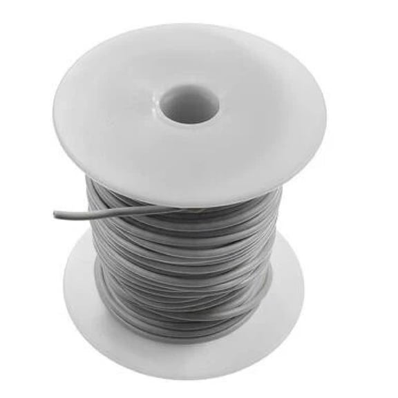 KarParts360 Primary Wire | Vinyl | White | Copper Conductor | 16 ga. Gauge