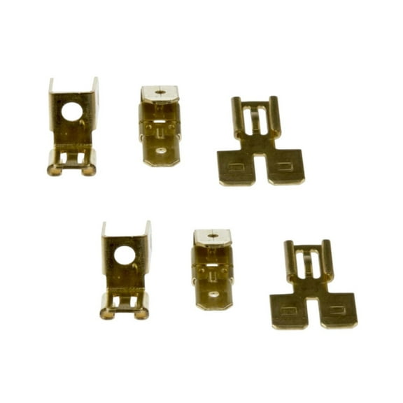 KarParts360 Quick Splice Terminal | Copper Connector Material | Quick Splice | 0.787 Inches; 0.709 Inches Connector Length | 22-18 Wire Gauge Measurement