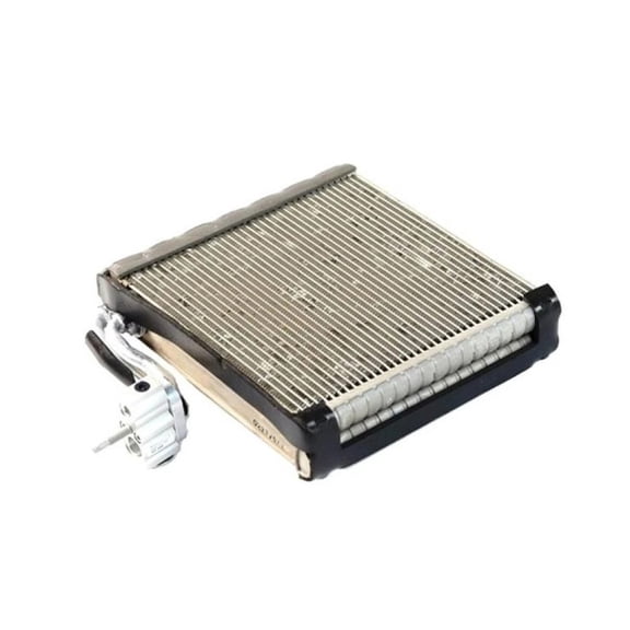 KarParts360 For Ram 1500 2019 20 21 22 2023 A/C Evaporator Core | Block Fitting Inlet/Outlet Connection | Cross Flow | Replacement For 68396046AA, 68396046AB