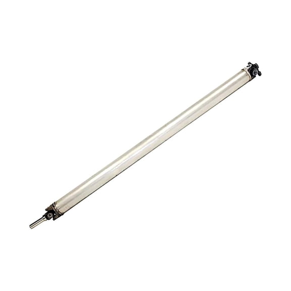 KarParts360 For Ram 1500 Classic 2019 20 21 22 2023 Drive Shaft Rear | Aluminum Shaft | Slip Yoke End 1 Type | Bolt On End 2 Type | 5 Inches Diameter | Universal Joints Included | Excluded Axle Nut