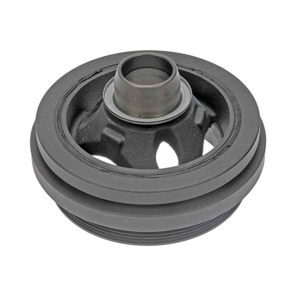 KarParts360 For Ram 1500 Classic 2019 Harmonic Balancer | Black Color | Serpentine Drive Belt Type | 106 Millimeters Depth | 37.44 Millimeters Inside Diameter | Replacement For 53022083AA