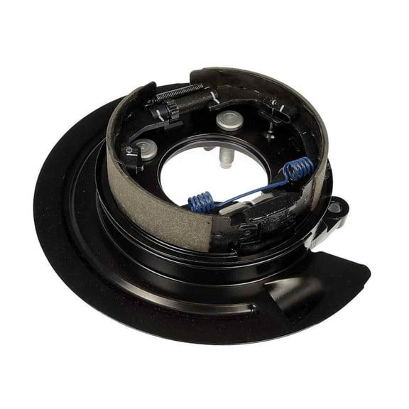 KarParts360 For Ram 2500 2011 Loaded Brake Backing Plate | Black | M16 Backing Plate Stud Thread Size | 14.5 Millimeters Caliper Bracket Mounting Hole ID | Backing Plate Studs Included | 52010141AA