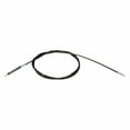 thumbnail image 1 of KarParts360 For Ram 2500/3500 2011 2012 2013 Parking Brake Cable | Black | Rubber Outer Sleeve | 128.23 Inches Conduit Length | With Conduit | Replacement For 52010414AA, 52010414AB, 1 of 4