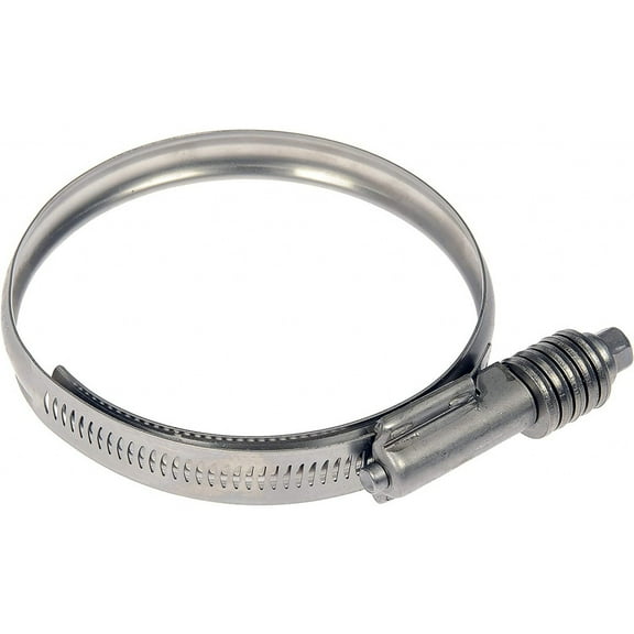 KarParts360 For Ram 2500/3500 2011-2021 Intercooler Hose Clamp | Stainless Steel | Constant Tension Worm Drive Clamp Design | 3.75 inches Maximum Diameter | Hex Nut Type | For 11561522, 15124211