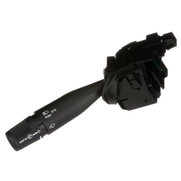 KarParts360 For Ram 3500/1500/2500 2011-2022 Multi-Function Switch | Plastic | Black | Bolt On | Rectangular | Blade Terminal | Female Connector | Replacement For 56046114AD, 56046114AB