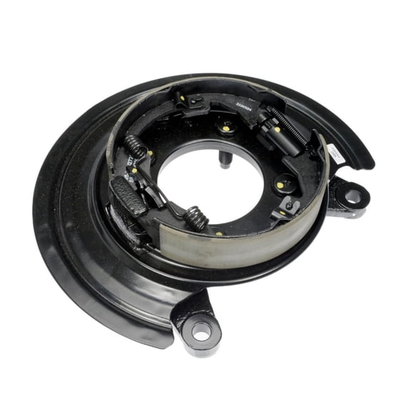 KarParts360 For Ram 3500/2500 2011 Loaded Brake Backing Plate | Black | M16 Backing Plate Stud Thread Size | 16.2 Millimeters Caliper Bracket Mounting Hole ID | Backing Plate Studs Included 52122237A