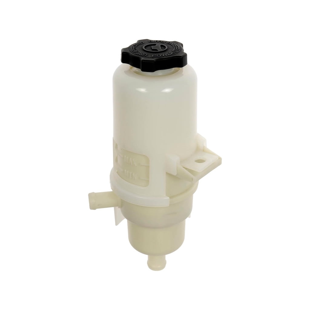 KarParts360 For Ram 4500/5500 2013 14 15 16 17 2018 Power Steering Reservoir | Plastic Material | Matte And Clear Finish | Single Type | With Cap | Replacement For 68193090AA, 68193090AB