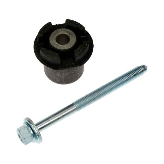 KarParts360 For Ram C/V 2012 2013 2014 2015 Subframe Bushing Set Rear, Driver OR Passenger Side | Single Piece | Metal, Rubber | Natural Finish | Black | 0.36 Inches Bushing Thickness | For 5273730AB