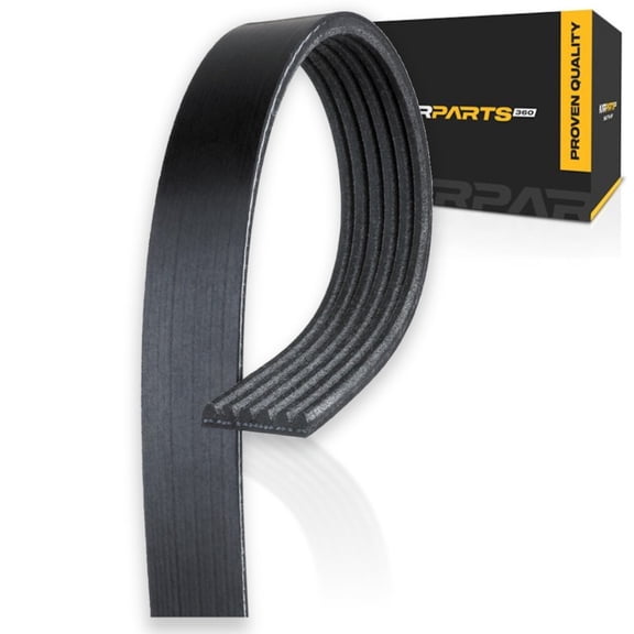 KarParts360 For Ram H100 Van 2014 V-Ribbed Serpentine Belt | Black | 4 Rib | Gold Classification | 1,070 Millimeters Effective Length | 1,085 Millimeters Outside Circumference | Replacement For 88932