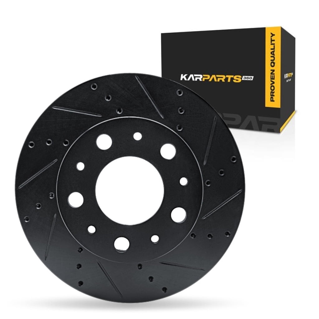 KarParts360 For Ram ProMaster 1500/2500/3500 2014-2025 Brake Rotor Front, Passenger Side | Cast Iron | 32 Millimeters/1.26 Inches Nominal Thickness | 300 Millimeters/11.81 Inches Outside Diameter