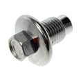 thumbnail image 1 of KarParts360 For Ram ProMaster 2500 2019 Engine Oil Drain Plug | Carbon Steel Material | Silver | 5.8 Bolt Grade | Conventional Drain Method | Replacement For 1013938, 6506214AA, 1 of 4