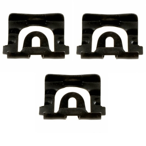 KarParts360 Reveal Molding Clip | Steel | Black Color | Clip Fastener Type | 1.06 inches Overall Length | Replacement For 20603072, 9606232