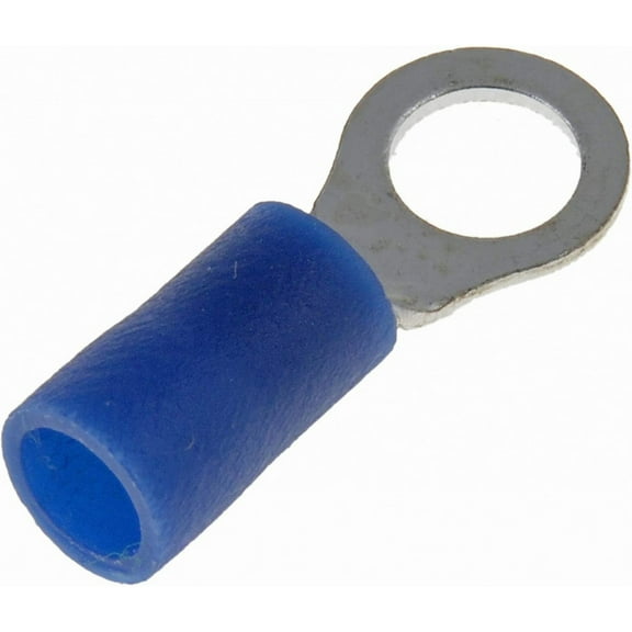 KarParts360 Ring Terminal | Copper | 0.858 inches Connector Length | Ring Connector Type | 5.3 millimeters Ring Inside Diameter | 16-14 Wire Gauge Measurement