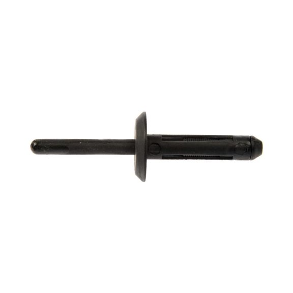 KarParts360 Rivet | Nylon Mandrel Material | Black | Blind Head | Large Flange | 1/4 Inches Drill Number/Hole Size | 20 pieces | Replacement For 14063981, 6500911