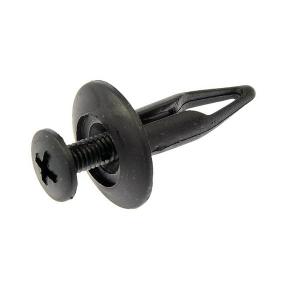 KarParts360 Rivet | Nylon Mandrel Material | Black | Screw-type Head | Button Head | 15 pieces