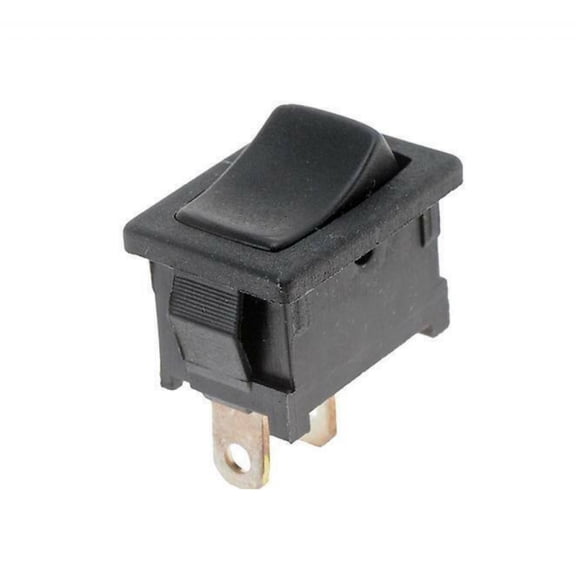 KarParts360 Rocker Switch | Black | Plastic | Single Pole | 10A Amperage Rating | Rocker Switch Actuation