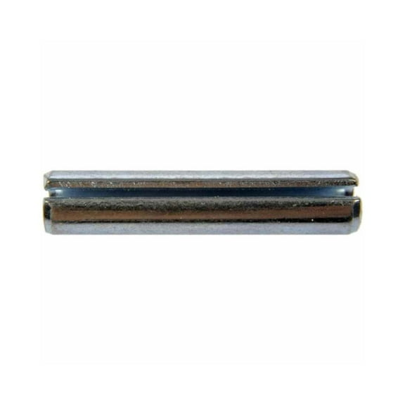 KarParts360 Roll Pin | 25 Pieces | Steel Material | 0.25 Inches Diameter | Natural And Zinc-Plated Finish