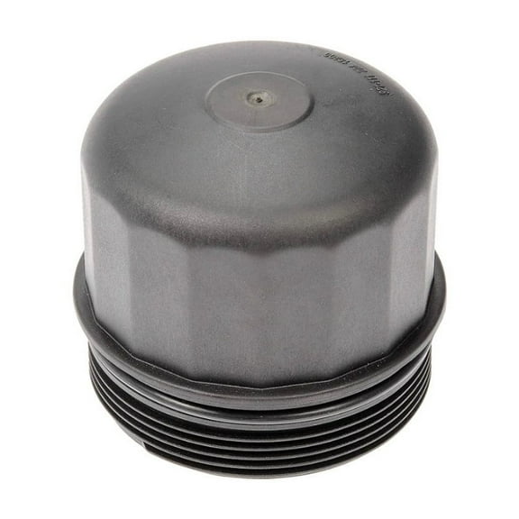 KarParts360 For Rolls-Royce Ghost 2010-2020 Oil Filter Cap | Plastic | Smooth Black | Threaded Attachment | Threaded Mounting | 3.4 Inches Diameter | Replacement For 11427615389