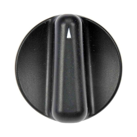 KarParts360 For Saab 9-3 1999 00 01 02 2003 HVAC Knob | Made Of Plastic | Black | Press On Attachment Method | Illuminated | Blue Illumination | Replacement For 533-1665