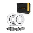 thumbnail image 1 of KarParts360 For Saab 9-4X 2011 Brake Set Front | Cast Iron Rotor | Ceramic Pads | Vented Rotor | Performance / Racing Driving | 114.3 Millimeters / 4.50 Inches Bolt Circle, 1 of 4