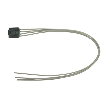 CarLights360 For Saab 9-7x 2005 2006 Electrical Connector | Plastic | Metal Contact Terminal Material | Blade Terminal | Push On Attachment Method | Rectangle Connector | Replacement For 12125636