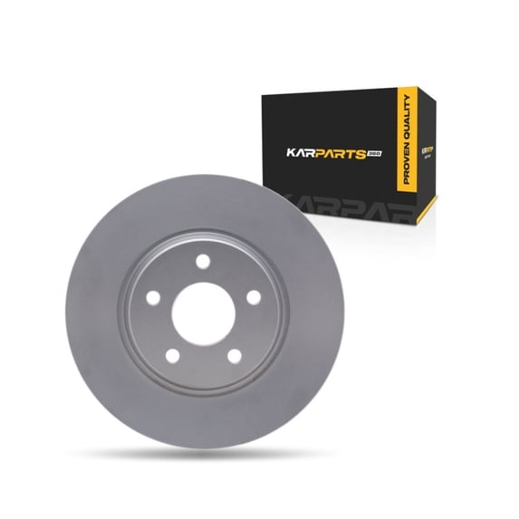 KarParts360 For Saturn Ion 2004 2005 2006 2007 Brake Rotor | Front | Cast Iron | Rotors Only Design | Vented | Plain Rotor Style | 110 Millimeters / 4.33 Inches Bolt Circle | 5 Lug Holes