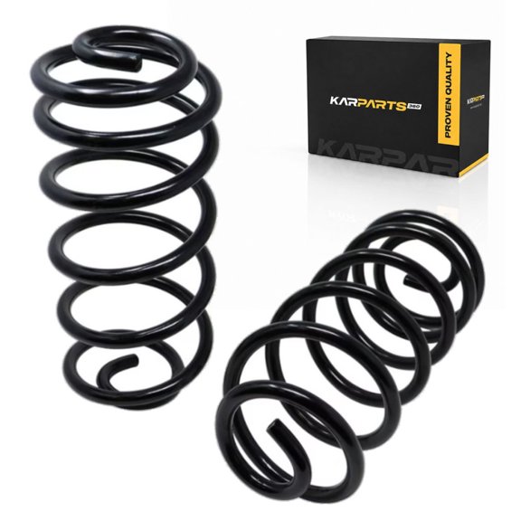 KarParts360 For Saturn Ion 2004-2007 Coil Spring Set Rear | Black | Gold Classification | 487 Pounds Load Rate Rear