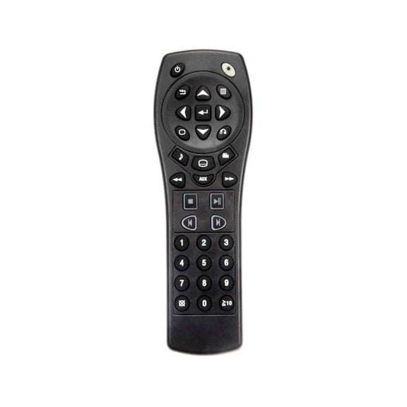 KarParts360 For Saturn Relay 2005 2006 2007 DVD Remote Control | Black Housing | Push Button Display | AA Battery Size | 7 Inches Depth | 2.25 Inches Strap Width | Wired or Wireless | 20929305