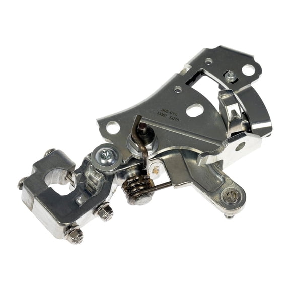 KarParts360 For Ram 1500 Classic 2019 2020 2021 Automatic Transmission Shift Lever Bracket | Aluminum, Steel, Polyamide Material | Natural Finish | Interlock Solenoid Included | Black | For 5057506AC