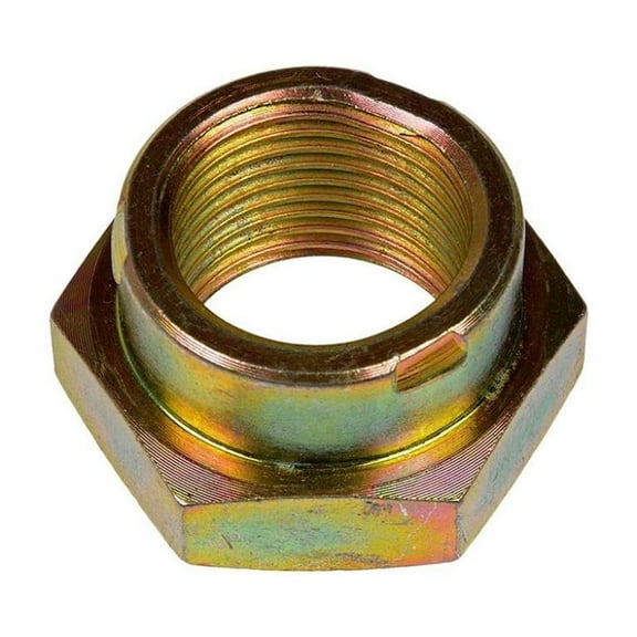 KarParts360 For Saturn Sky 2007 2008 2009 2010 Distorted Thread Spindle Nut | M24-2.0 Hex Size 36 millimeters | M24-2.0 Thread Size | Replacement For 10260374, 10289657