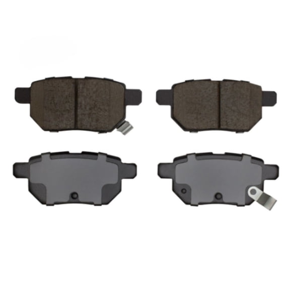 KarParts360 For Scion tC 2011 12 13 14 15 2016 Brake Pads | Ceramic Friction | Mechanical Pad Wear Sensor | 42.7 Millimeters/1.68 Inches Inner Pad Height | 98.6 Millimeters/3.88 Inches Inner Pad Widt