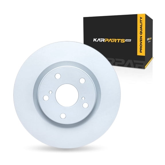 KarParts360 For Scion tC 2011 12 13 14 15 2016 Brake Rotor | Coated | 25 Millimeters / 0.98 Inches Discard Thickness | 296 Millimeters / 11.65 Inches Outside Diameter | 5 Stud/Lug Hole