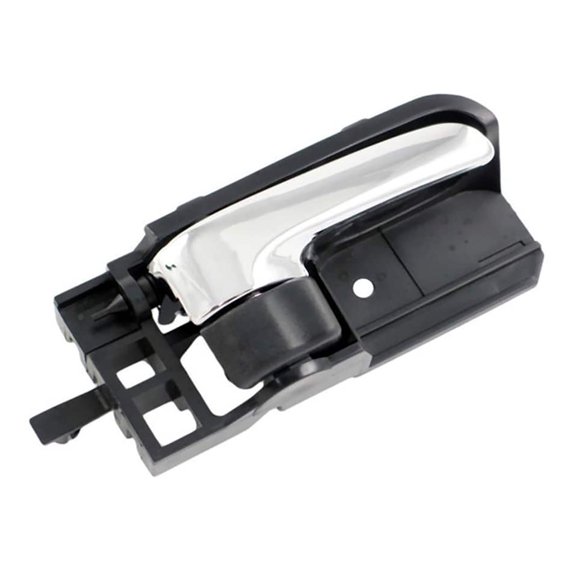 KarParts360 For Scion xA 2004 2005 2006 Interior Door Handle Front OR Rear, Passenger Side | Black Housing | Plastic | Chrome Lever Finish | Lockable | Rectangle Shape | 69205-02090-B0, 6920512190B1