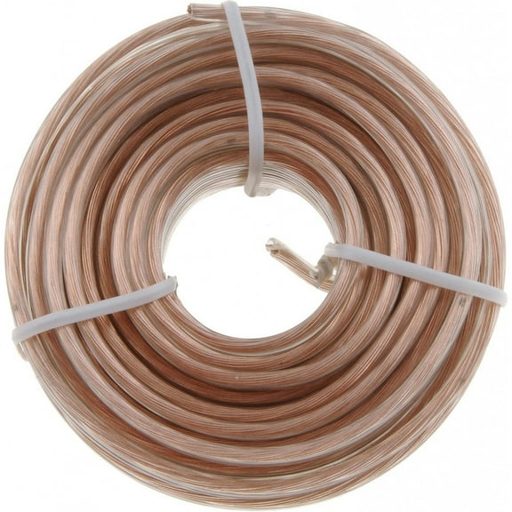 KarParts360 Speaker Wire | Clear Housing | Bare Copper Electrical Wire Type | Excluded Gold Plated Contacts | Both Indoor/Outdoor | Excluded In-Wall Installation