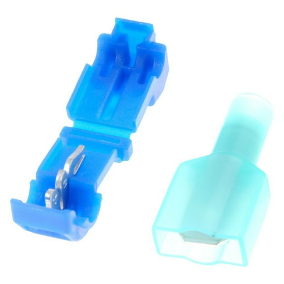 KarParts360 Splice Terminal | Copper Connector | 1.063 inches Connector Length | Excluded Water Resistant | 16-14 Wire Gauge Measurement