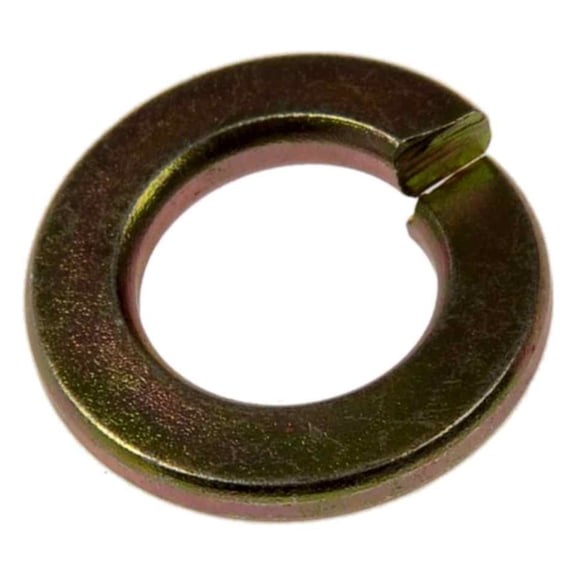 KarParts360 Split Lock Washers | Steel | Yellow | 3/8 Inches, 1/2 Inches, 5/8 Inches, 3/4 Inches, 1 Inches Callout Size | 3/8 Inches, 1/2 Inches, 5/8 Inches, 3/4 Inches, 1 Inches Inside Diameter